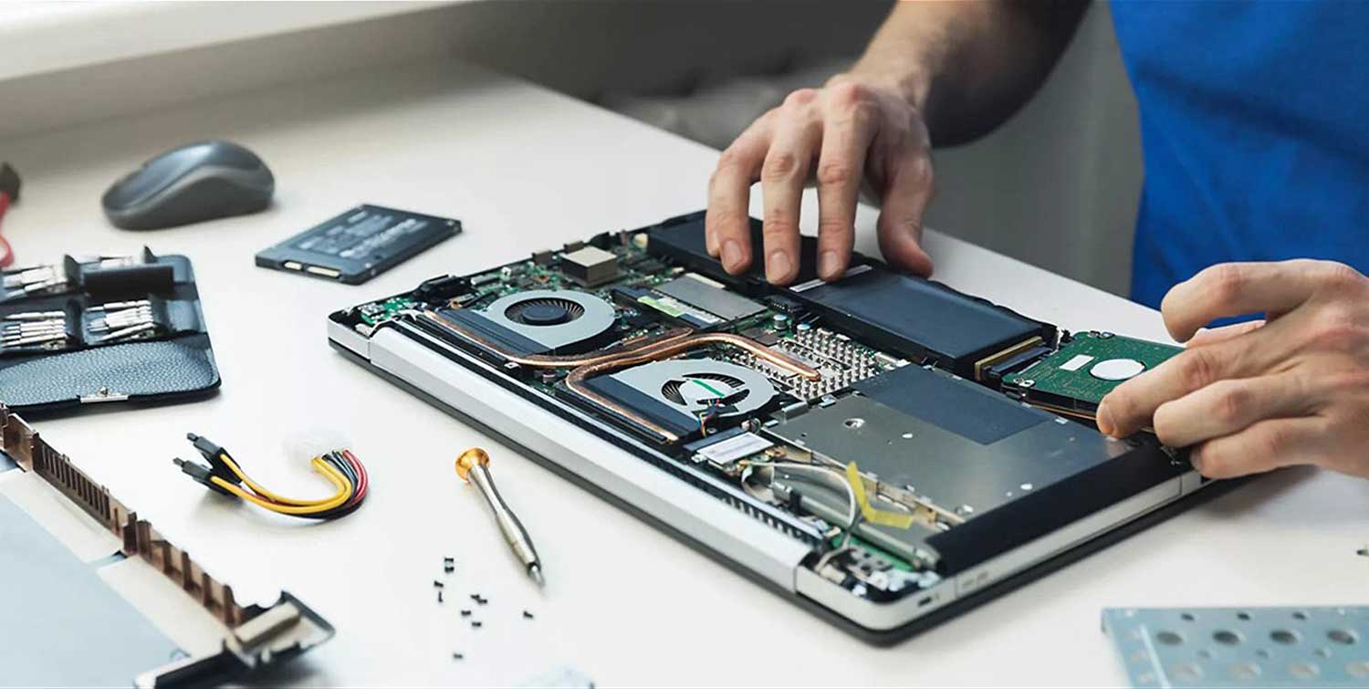 Reparación y mantenimiento de computadoras